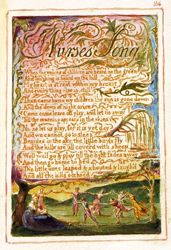 william blake songs of innocence. William Blake#39;s the Songs