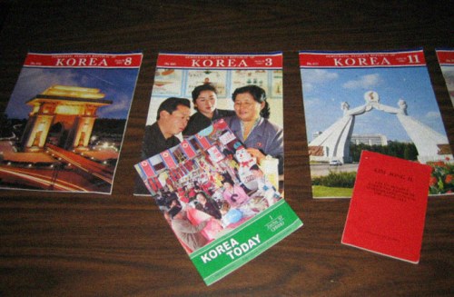 Literature and propaganda material also sent by the North Korean government to the Rural People’s Party (RPP)